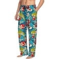 thumbnail image 6 of Sikiie Japanese Koi Mens Pajama Pants Sleep & Lounge Pants, PJ Bottoms With elastic waistb and Pockets Medium, 6 of 6