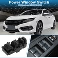 thumbnail image 2 of Interruptor de ventana eléctrica Unique Bargains No.35750TEAH02 para el lado del conductor delantero del Honda Civic 2016-2020 en negro, 2 of 7