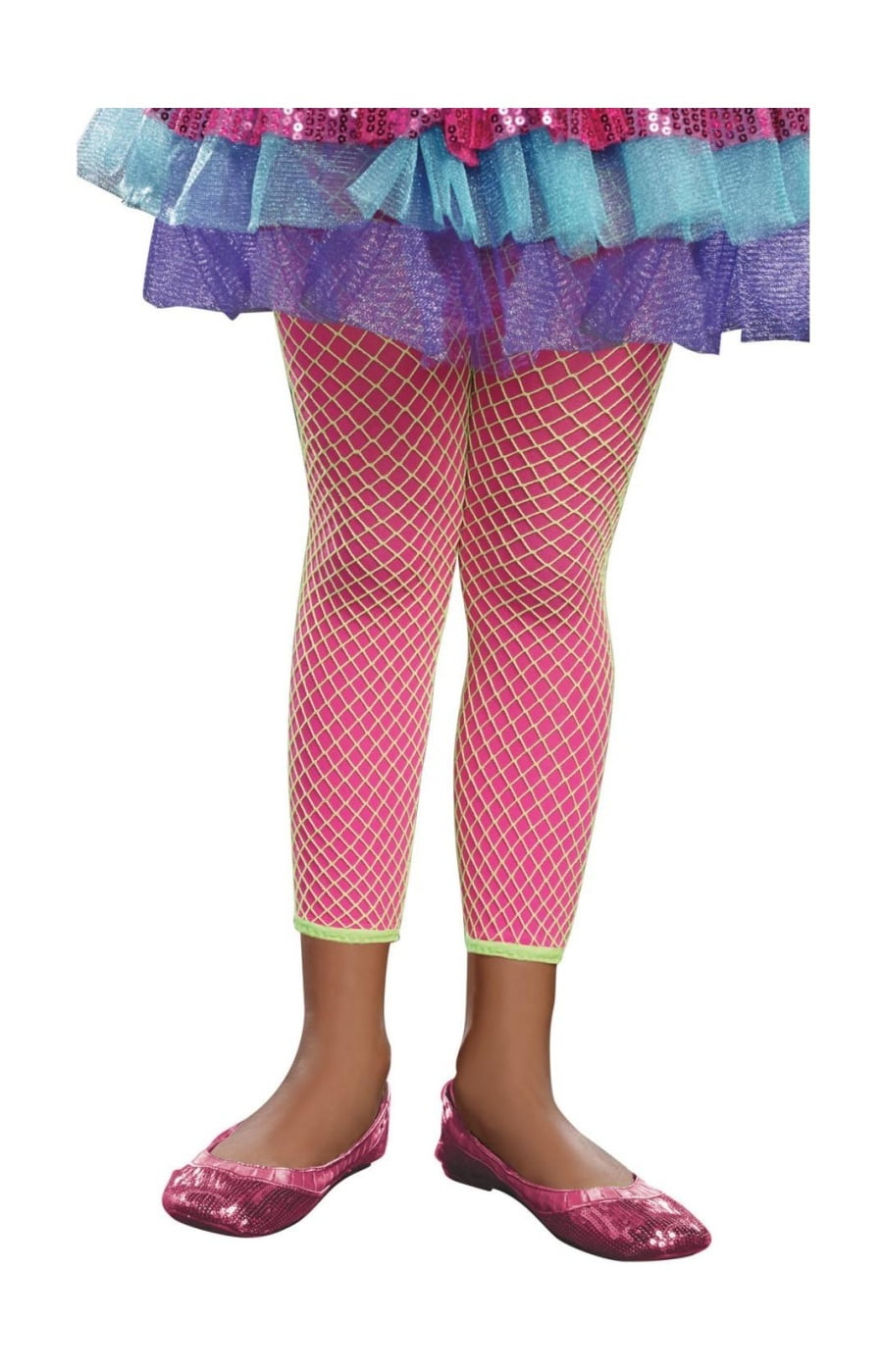 girls green leggings