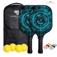 thumbnail image 1 of Pickleball Paddles, USAPA Approved Fiberglass Surface Pickleball Set with Pickleball Rackets, Pickle Ball Paddle Set ​for Men Women, 1 of 1