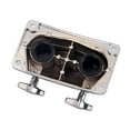 thumbnail image 2 of Miangastore Durable Metal Double Hole Drums Base Plate Drum Tom Mount Bracket Rack Clamp Percussion Accessory WC80, 2 of 8