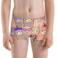 thumbnail image 5 of Yiaed Cute Lamas Print Boys' Boxer Briefs Cotton Casual Stretch Comfort Boys Boxers - Kids Boxer Briefs Underwear for Boys (6-18)-X-Large, 5 of 5
