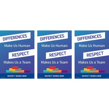 UPC: 0619011633826 | ComplyRight Respect Works Here Workplace Policies Poster 3/Pack (A2028PK3)