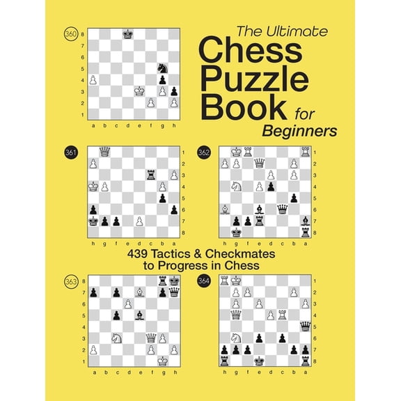 The Ultimate Chess Puzzle Book for Beginners, (Paperback)
