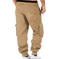 thumbnail image 3 of Dxzfnsa Sweatpants for Men Mens Fashion Solid Color Joggers Sports Pants Drawstring Elastic Waist Sweatpants Loose Long Pants with Pockets, 3 of 6