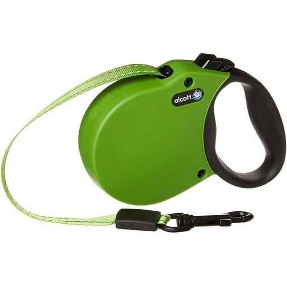 Pet Adventures Worldwide PV11534 Alcott Retract Leash, Green - Medium