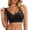 Black, variant on Comfortable and Transparent Shoulder Strap Cordless Backless Spongeless with Convertible Shoulder Straps Sports Bra High Support Womens Bras Front Closure Bras for plus Size Women Neck Bra Sports Bra