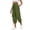AA-01-Army Green, variant on Cargo Capris Pants for Women Casual Drawstring High Waisted Cropped Trousers Summer Baggy Parachute Pants with Pockets Pink M