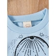 thumbnail image 5 of Bagilaanoe Newborn Baby Girl Boy Oversized Rompers Cartoon Print Long Sleeve Bodysuits 6M 12M 18M 24M Infant Casual One Piece Short Jumpsuit, 5 of 9