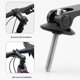 thumbnail image 4 of Soporte de soporte para teléfono de bicicleta, giratorio de 360°, pantalla de 4,7-6,7", botón de liberación rápida, antivibración, para bicicleta, motocicleta, abrazadera de manillar universal, negro, 4 of 6