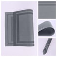 thumbnail image 2 of Unique Bargains Vinyl Placemats for Table Decor Washable Table Placemats 8pk Silver, 2 of 7