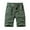 Olive Green, variant on IROINNID Cargo Shorts for Men Plus Size Cargo Shorts Multi-Pockets Relaxed Summer Beach Shorts Pants,Olive Green
