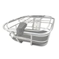 thumbnail image 1 of Almencla Electric Bike Front Basket Bicycle Storage Basket for Riding Biking Shopping silver, 1 of 8