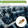 thumbnail image 2 of Sensor de presión de inyección de combustible Unique Bargains No.4921475 para VOLVO VNL 2000-2003 para motores Cummins ISX Sensor de presión del riel de combustible 1 Pc, 2 of 6