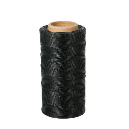 Wax Cord Leather 260m 150D 0.8mm Leather Sewing Hand Stitching Waxed Thread String Cord for Leather DIY Crafts ()