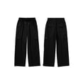 thumbnail image 5 of Gyratedream Kids Girls Baggy Cargo Pants Elastic Waist Drawstring Loose Fitting Work Pants Casual Joggers Pants with Pockets 7-14 Years, 5 of 8