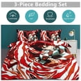 thumbnail image 5 of Demon Slayer 3 Pieces Bedding Set 3D Printed Lightweight Bed Quilt Set Comforter Cover Set for Girls Kids Teens, 1 Quilt Cover 2 Pillowcases 79"x90", 5 of 8