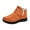 Orange, variant on Women's and Men's Winter Boots - Keep warm with cotton boots with PU Sole