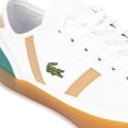 thumbnail image 4 of Tenis Lacoste Sideline 120 1 Hombre Piel Casual blanco 27.5 Lacoste 39CMA0002082, 4 of 4