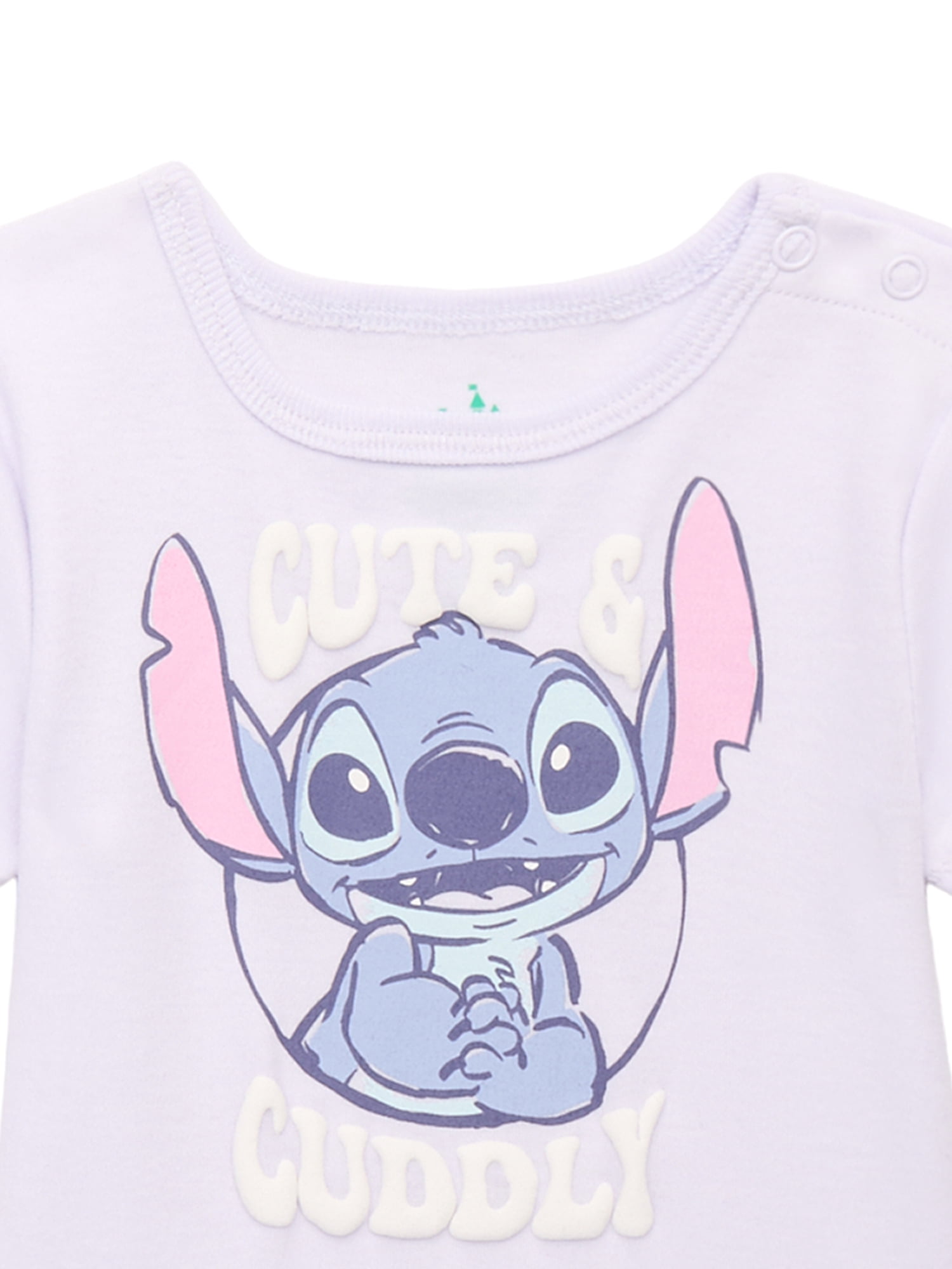 Disney Lilo & Stitch Baby Bodysuits, 2-Pack, Sizes 0/3 Months-24 Months