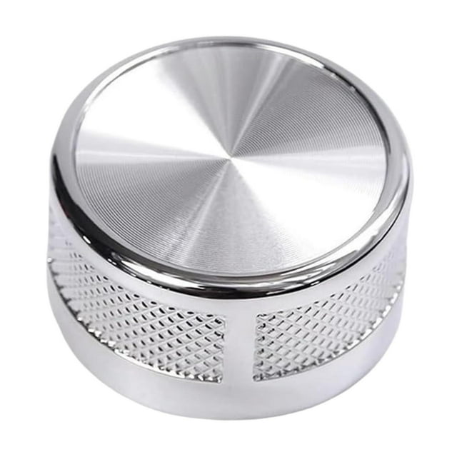Pomo selector de marchas Accesorios para automóvil Cubierta de palanca de cambios Interior Plata lisa