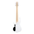 thumbnail image 2 of Glarry 6 Strings GIB Electric Bass Guitar with H-H Pickup and Laurel Wood Fingerboard, 40inch Electric Bass Guitar with with Bag and Strap, Amp Wire, Wrench Tool and Plectrum, White, 2 of 9