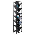 thumbnail image 1 of Librero Organizador Estante Vertical Minimalista 165 cm de Alto Moderno de Metal y Melamina para Sala Comedor Dormitorio Oficina o Recamara., 1 of 10