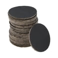 thumbnail image 1 of Hojas de lijado de gancho y lazo Unique Bargains 30x30mm negras 600 grano, molienda y pulido eficientes para la fabricación y reparación de automóviles, procesamiento de metales, 1 of 7