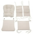Paddie Glider Rocker Replacement Cushions with Storage Velvet Washable