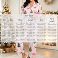 thumbnail image 3 of Vetsdori Womens Pockets Pajamas Sets 2 Pieces Long Sleeve with Pants Sleepwear Christmas Button up Collared Casual,Soft Gifts Homewear for Ladies Trendy, 3 of 6