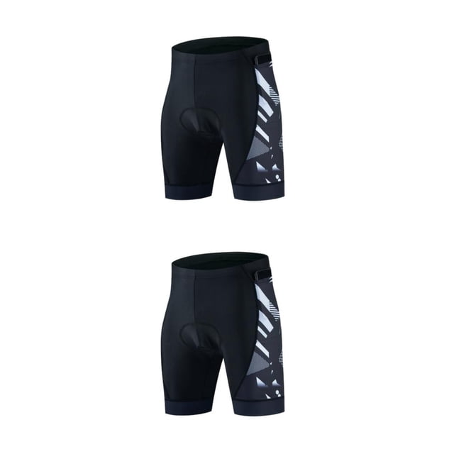 Pantalones cortos de bicicleta para hombre Soidarity Transpirables Tres bolsillos acolchados Verano