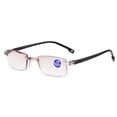 thumbnail image 3 of Gafas para presbicia con zoom inteligente ultra claro, doble luz, cerca y lejos, doble propósito, borde cortado, gafas para presbicia azules, 3 of 5