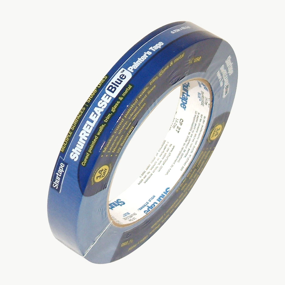 Shurtape CP-27 14-Day Blue Painters Tape: 3/4 in x 60 yds. (Blue)