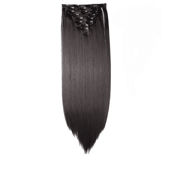 Clip In Hair Extensions Natural Black Lexi Noel Beauty