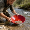 thumbnail image 5 of 15in Gold Panning Pan Prospecting Sluice Basin With Riffles ABS Gold Mining Pan For River Prospecting Dredging Tool Metal Detecting Supplies, 5 of 9