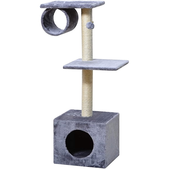 Two by Two Aspen 3-Level Cat Tower and Playground