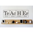 thumbnail image 1 of Custom Wall Decal Vinyl Sticker : Teacher School Classroom Image Quote Bedroom Bathroom Living Room Mural : 16 X40" -, 1 of 1