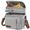 2 - Gray-15L, variant on Camouflage 15L Soft-Sided Cooler Lunch Bag for Work Beach Picnic Travel