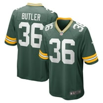 Men's Nike LeRoy Butler Green Green Bay Packers Retired Player Game Jersey