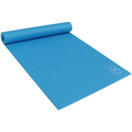 CASL Brands High Density Large Yoga Mat, Exercising and Workout Pad - For Men and