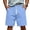29-Sky Blue, variant on Mens Drawstring Knit Sweat Shorts Elastic Waist Casual Athletic Shorts 2XL