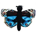 thumbnail image 2 of Wild Republic Huggers Butterfly Blue Pansy Plush Toy, Slap Bracelet, Stuffed Animal, Kids Toys, 8 Inches, 2 of 3
