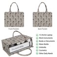 thumbnail image 2 of Large Capacity Tote Bag,German Shorthaired Pointer Handbag Fashion Luxury Tote Bag,15.7"x13"x 5.1" Inches,Laptop Compatible, 2 of 6