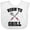 AA-White, variant on Inktastic Bbq Born to Grill Boys or Girls Baby Bib