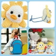 thumbnail image 4 of Toorise Crochet Kit for Beginners Complete Crochet Knitting Kit Adorable Animal Crochet Starter Pack with Yarn Stuffing Keychain DIY Crochet Craft Kit with Step-by-Step Video for Adults Kids, 4 of 10