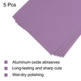 thumbnail image 4 of 5 Pack Purple Sanding Sheets 1000 Grit 9" x 3.7" Aluminum Oxide Sandpapers Wet Dry Polish, 4 of 5