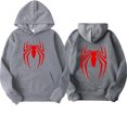 thumbnail image 3 of Sudadera con capucha Spider Goth Y2k Essentials Ropa masculina Sudadera con capucha para hombre Novedades en sudaderas y sudaderas Sudaderas con capucha para hombre Diseñador, 3 of 5