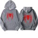 thumbnail image 3 of Sudadera con capucha Spider Goth Y2k Essentials Ropa masculina Sudadera con capucha para hombre Novedades en sudaderas y sudaderas Sudaderas con capucha para hombre Diseñador, 3 of 5