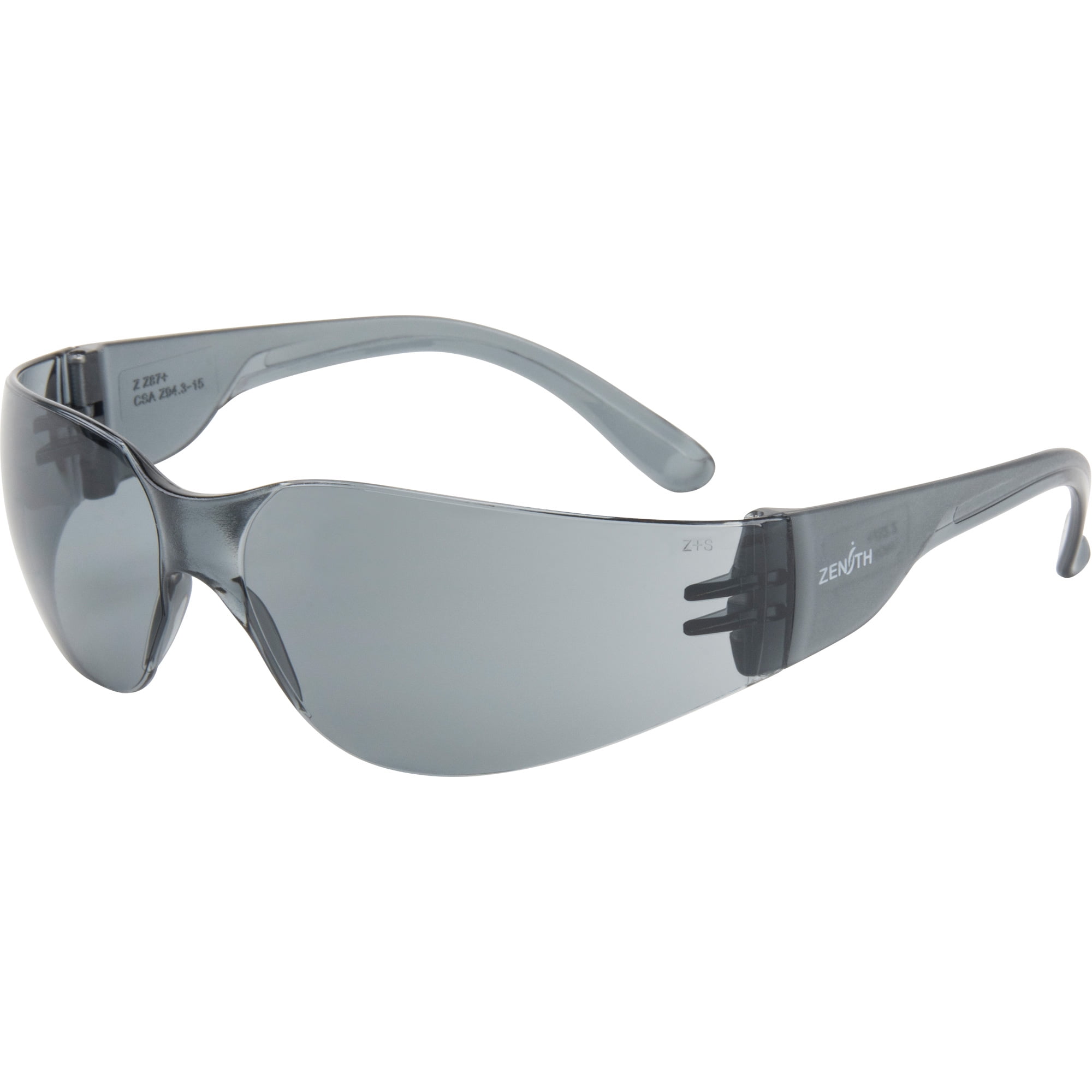 Z600 Series Safety Glasses, Smoke Lens, AntiScratch Coating, CSA Z94.3/ANSI Z87+ Walmart Canada