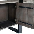 thumbnail image 2 of Beaumont Lane Rustic Industrial Wood and Metal Sideboard in Gray, 2 of 12